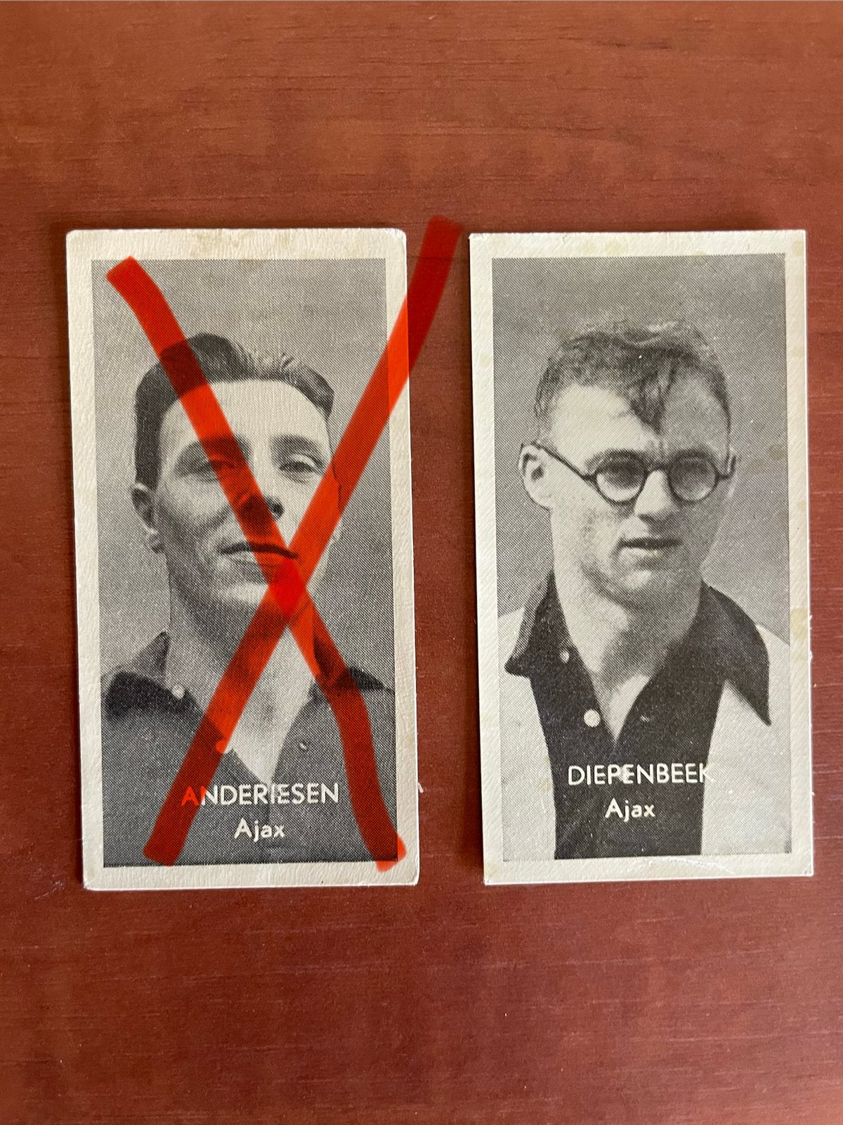 Ajax voetbalplaatje: Diepenbeek, Ophalen of Verzenden, Gebruikt, Ajax, Poster, Plaatje of Sticker