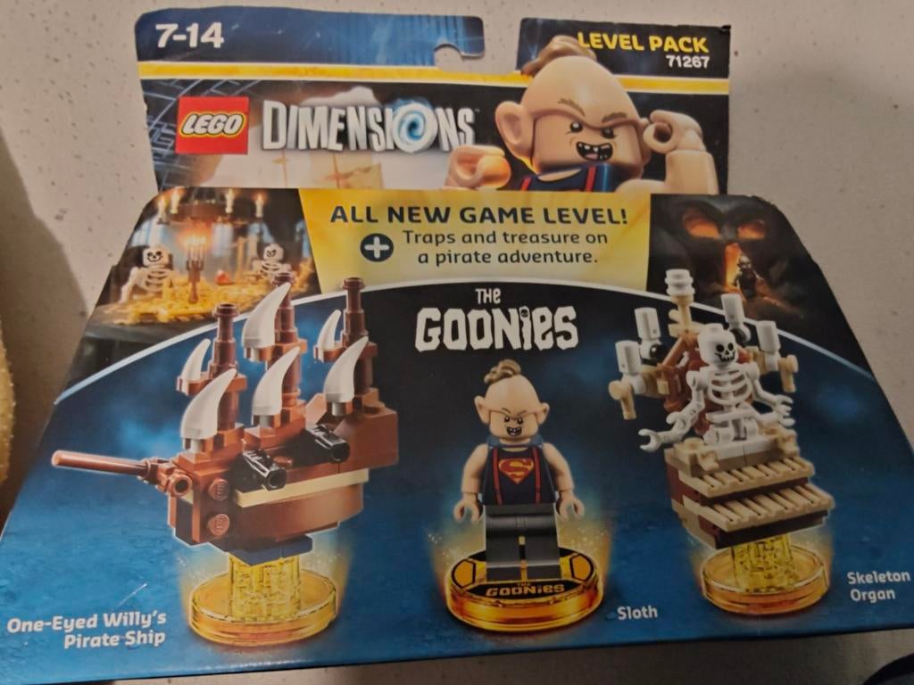 LEGO Dimensions The Goonies Level Pack 71267, Inclusief minifiguren, Overige thema's, Lego, Nieuw
