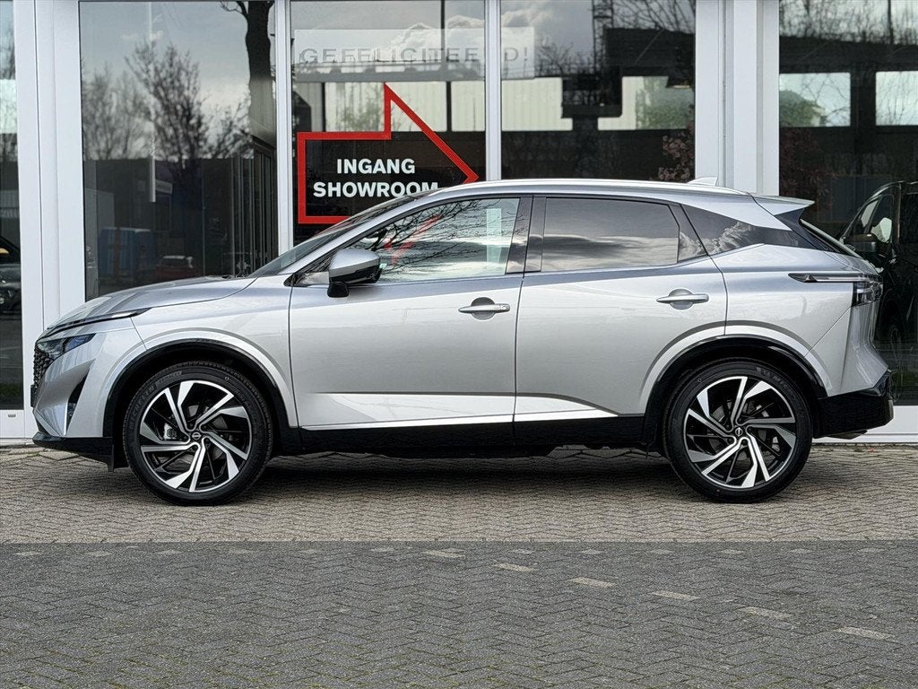 NISSAN Qashqai 1.3 Mild-Hybrid 158pk Xtronic Tekna Plus | Le, 12 maanden, 4 cilinders, Traction-control, Hybride Elektrisch/Benzine
