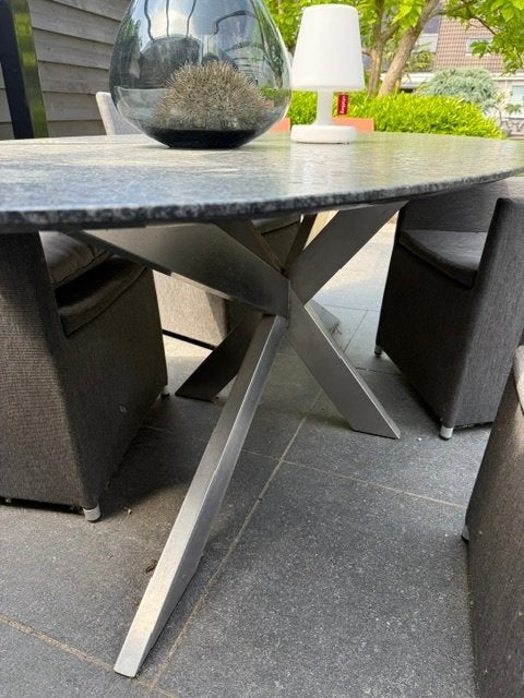 Granieten tafel, Ophalen, Gebruikt, Rechthoekig, Overige materialen