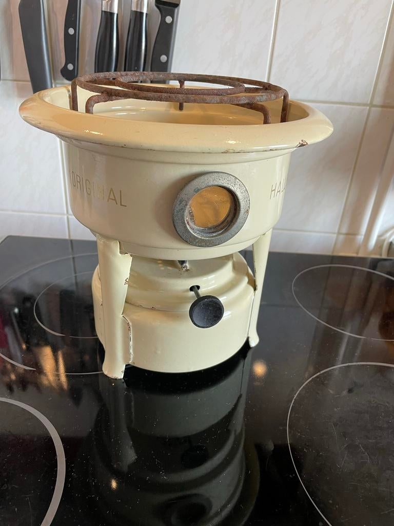 Vintage Original Haller Petroleum Kooktoestel, Antiek en Kunst, Antiek | Keukenbenodigdheden, Ophalen of Verzenden