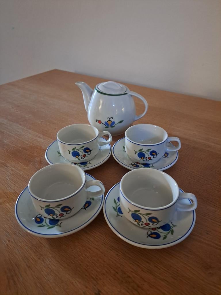 Vintage Lubiana theeset - Made in Poland, Antiek en Kunst, Ophalen