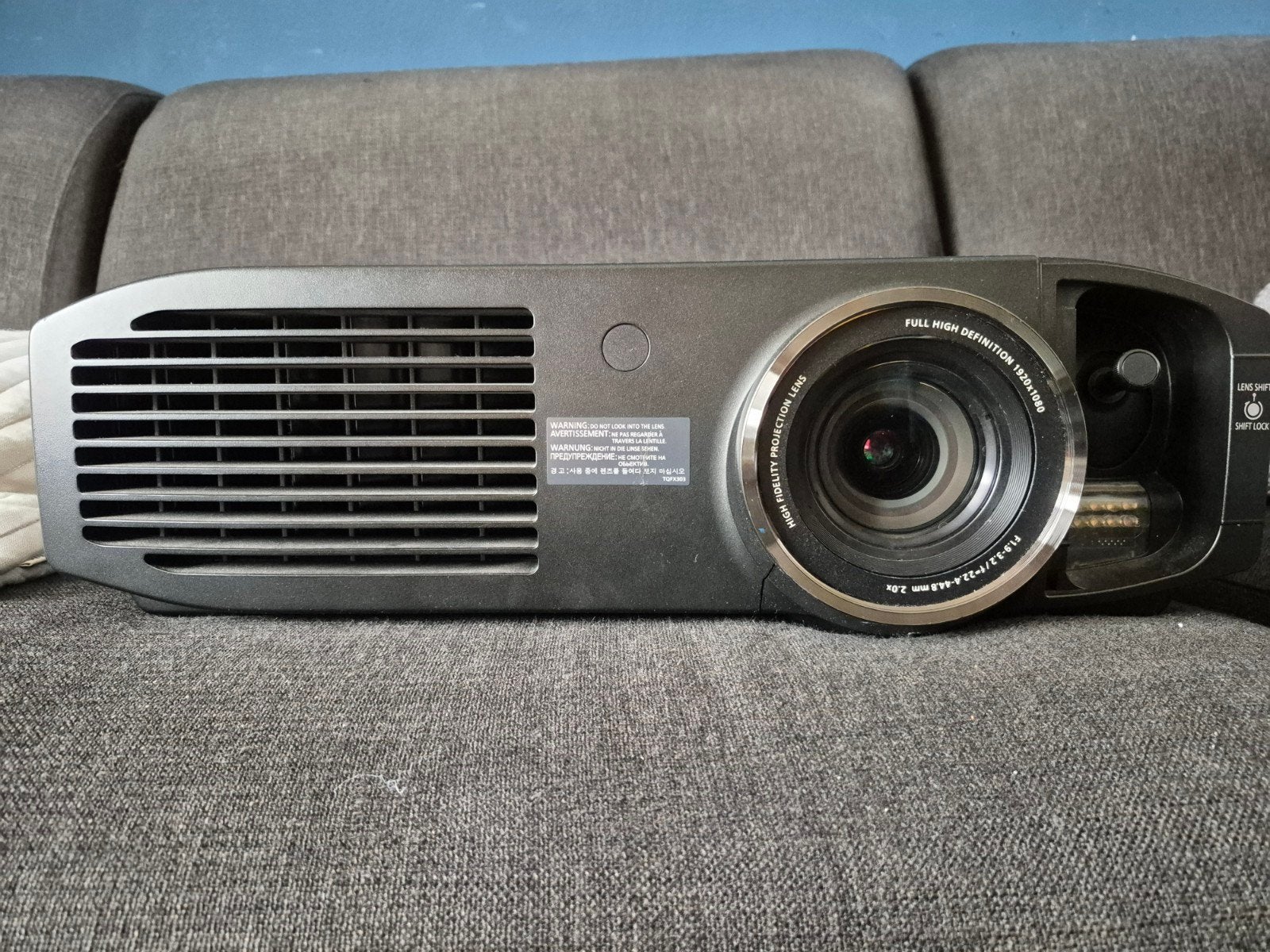 Panasonic PT-AT6000E Full HD 3D Projector beamer, Gebruikt, Panasonic, LCOS, Ophalen of Verzenden