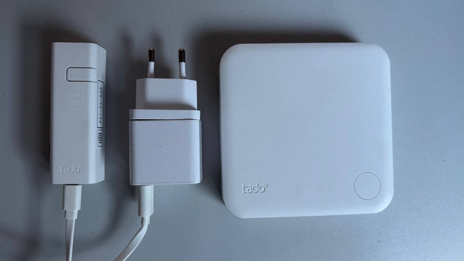 Tado Slimme Thermostaat Bridge V3+ (Bedraad), Ophalen of Verzenden, Slimme thermostaat, Zo goed als nieuw