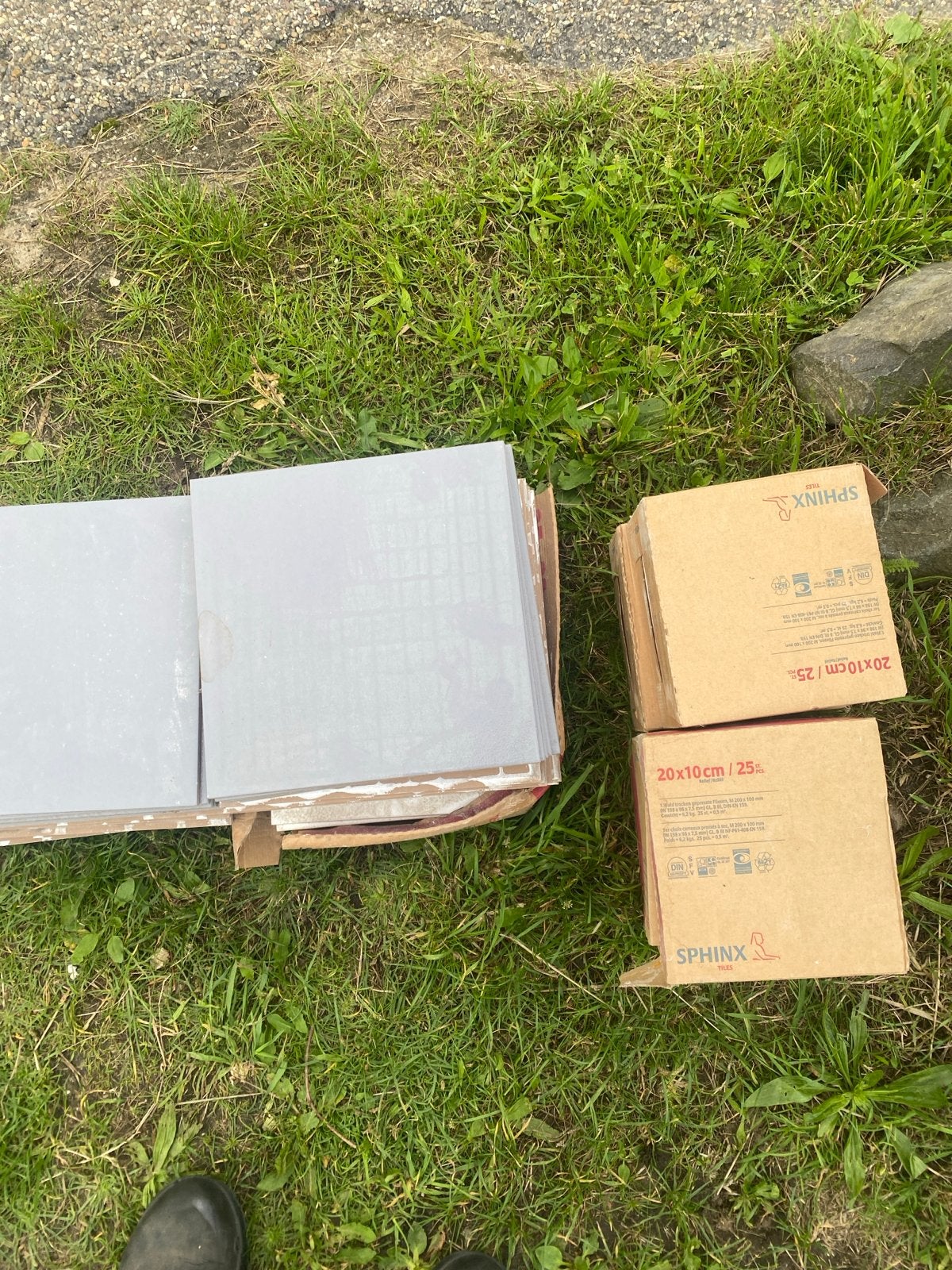 Gratis ophalen tegels 25x33 cm, wandtegel 20x10, Ophalen, Keramiek, Nieuw, 20 tot 40 cm