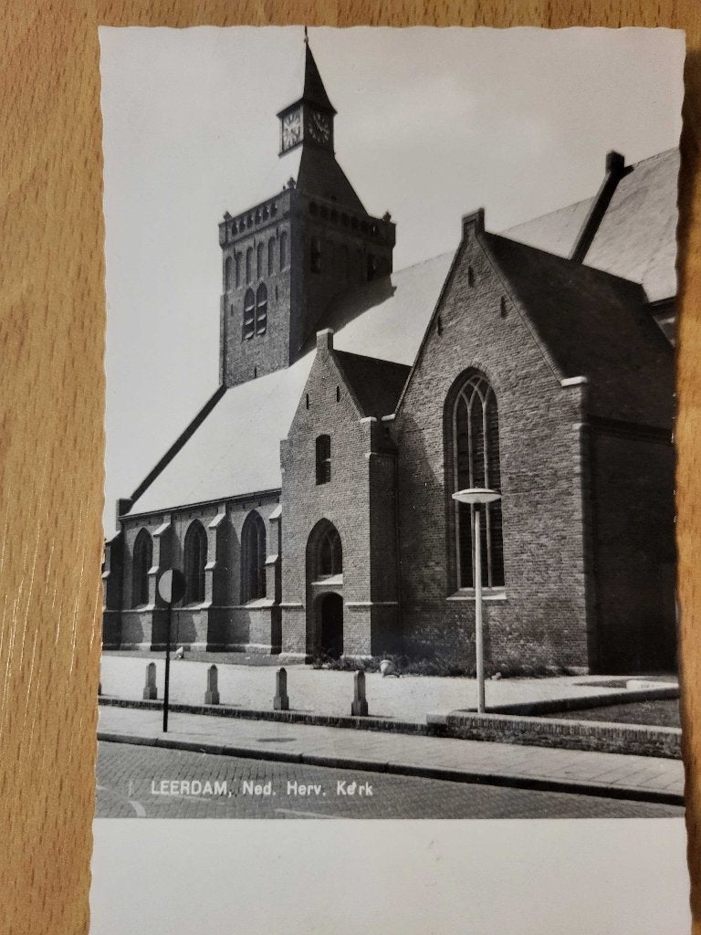 ansicht LEERDAM kerk, Ophalen of Verzenden, Voor 1920, Utrecht