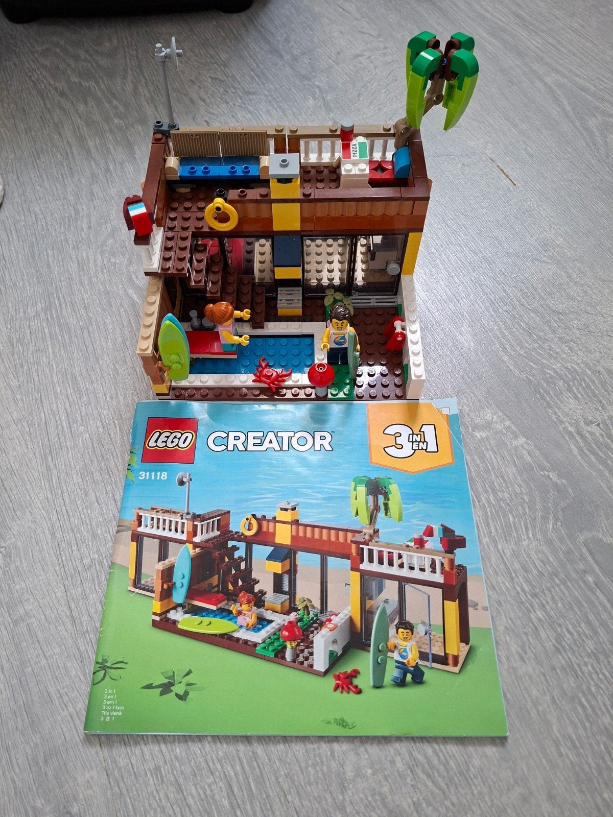 lego strand huisje, Ophalen, Gebruikt
