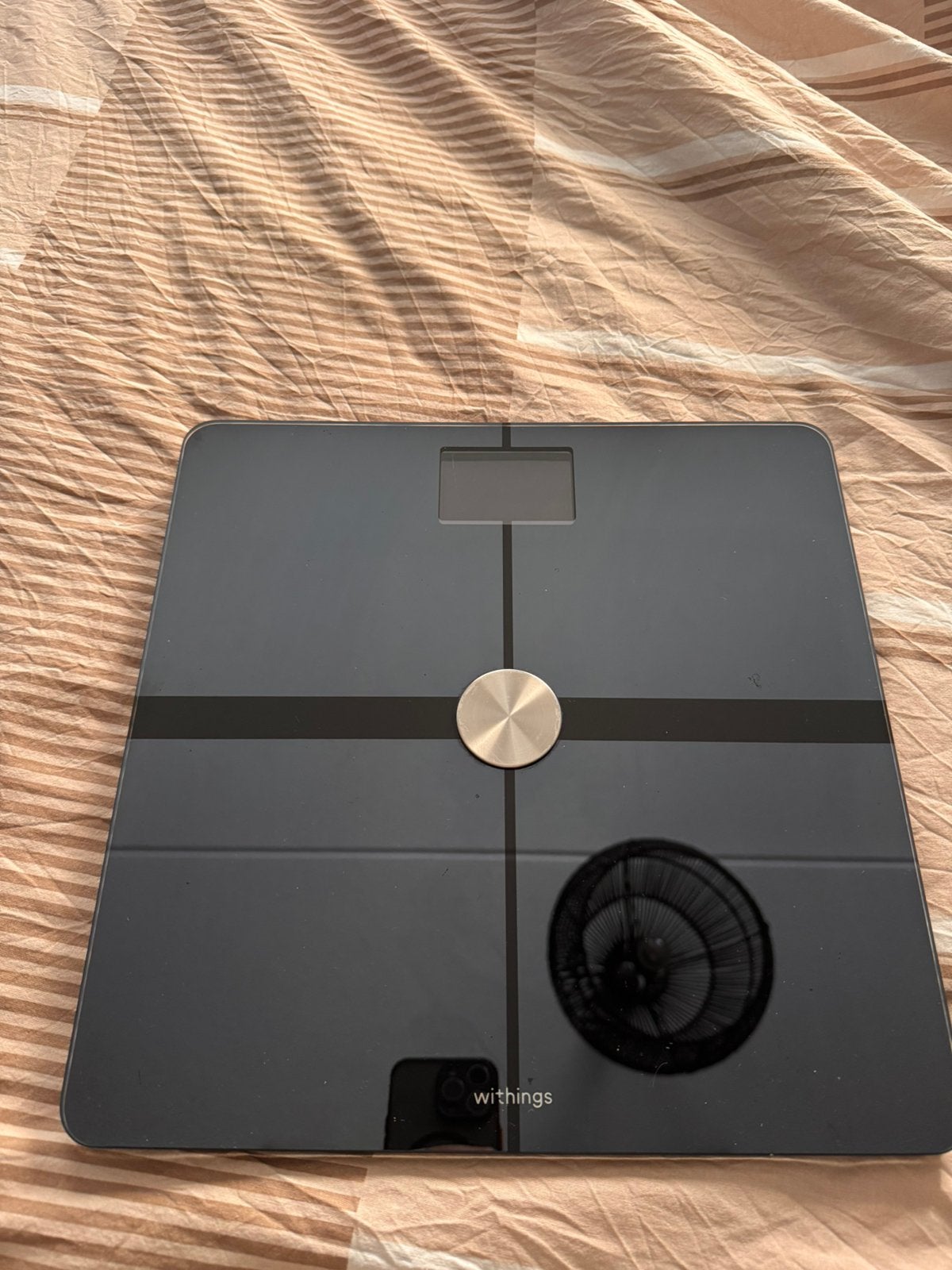 Withings body + slimme weegschaal, Ophalen, 1 tot 500 gram, 100 kg of meer, Zo goed als nieuw
