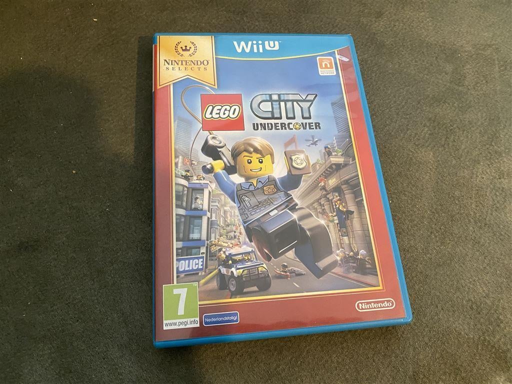 Lego city undercover wii-u nintendo selects [653], Avontuur en Actie, Verzenden, 1 speler, Zo goed als nieuw