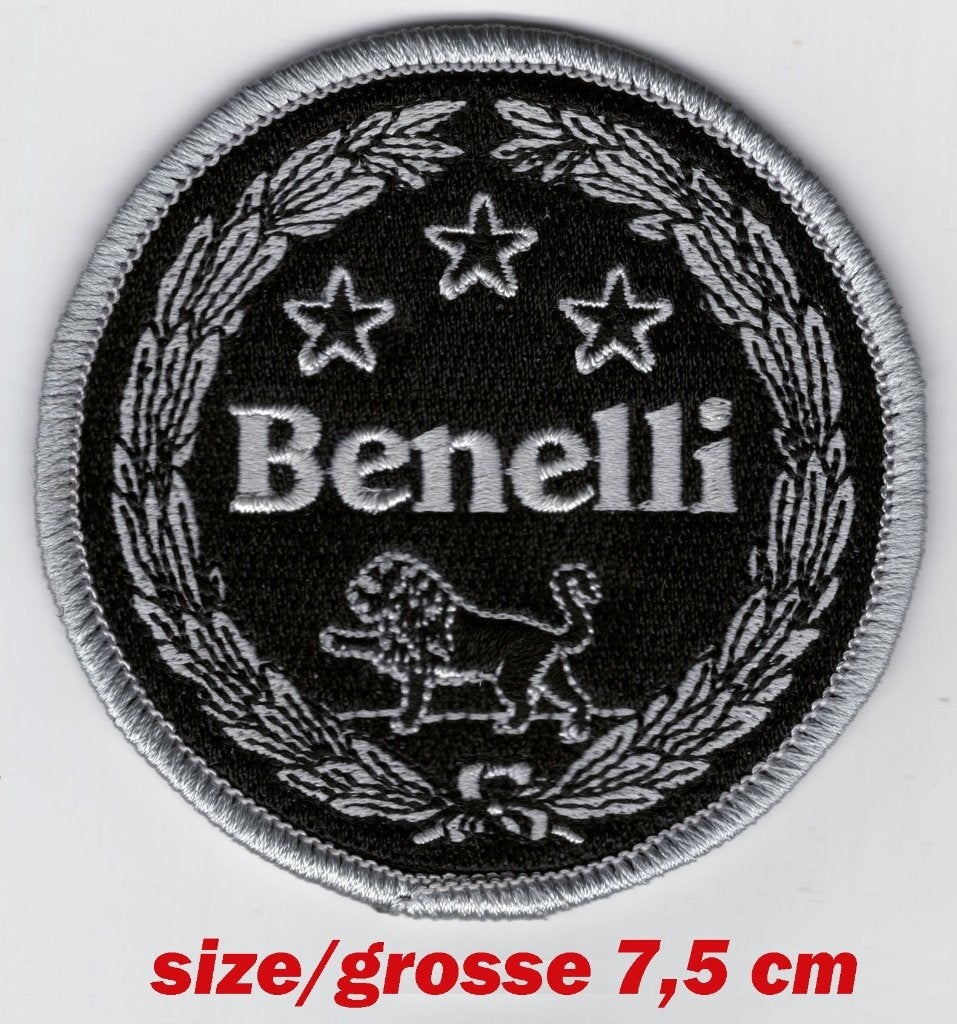 BENELLI logo Patch zwart voor Leoncino TRK 502 702 800 752, Motoren, Accessoires | Overige, Verzenden, Nieuw
