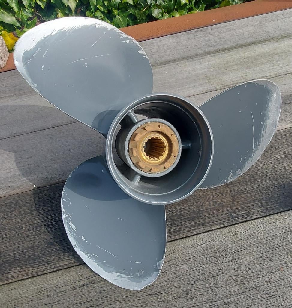 Honda schroef, propellor 13.5 x15 licht beschadigd, Ophalen of Verzenden, Motor en Techniek, Motorboot