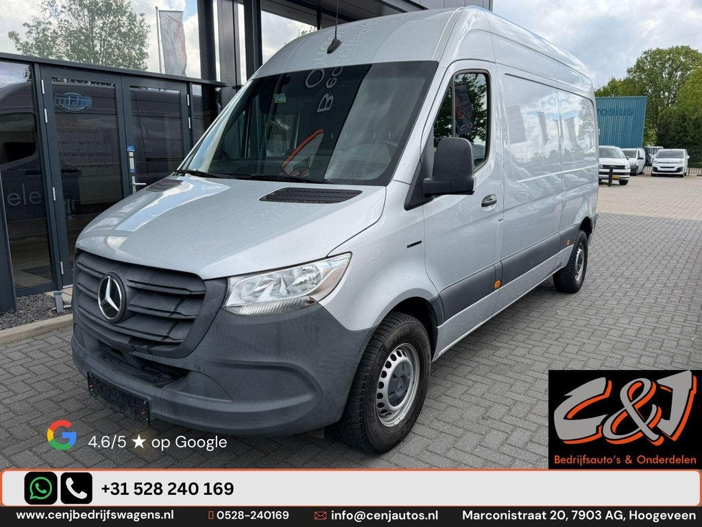 Mercedes-Benz Sprinter eSprinter L2 FWD 47kWh rechterschade,, Auto diversen, Schadeauto's, Automaat, Overige carrosserieën, Mercedes-Benz