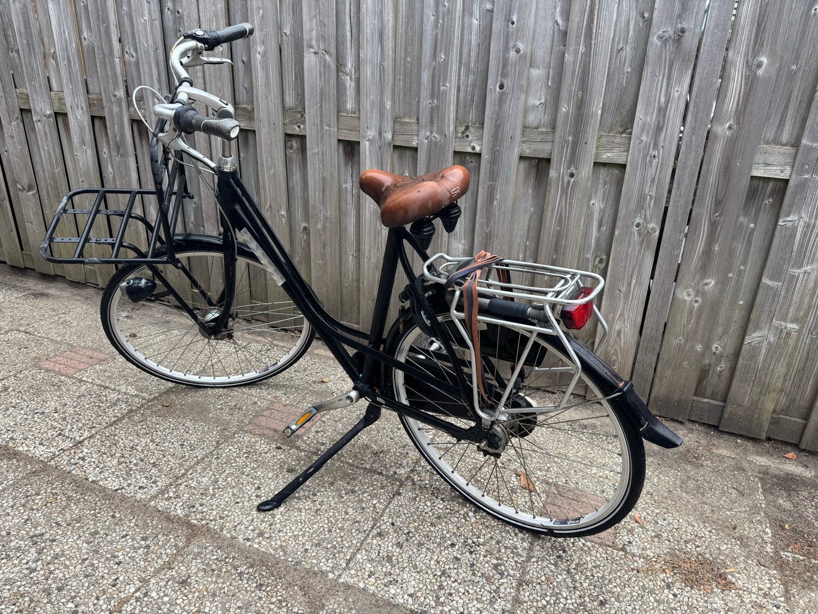 Gazelle Transportfiets met voordrager en 3 versnellingen, Fietsen en Brommers, Fietsen | Dames | Damesfietsen, Ophalen, Velgrem