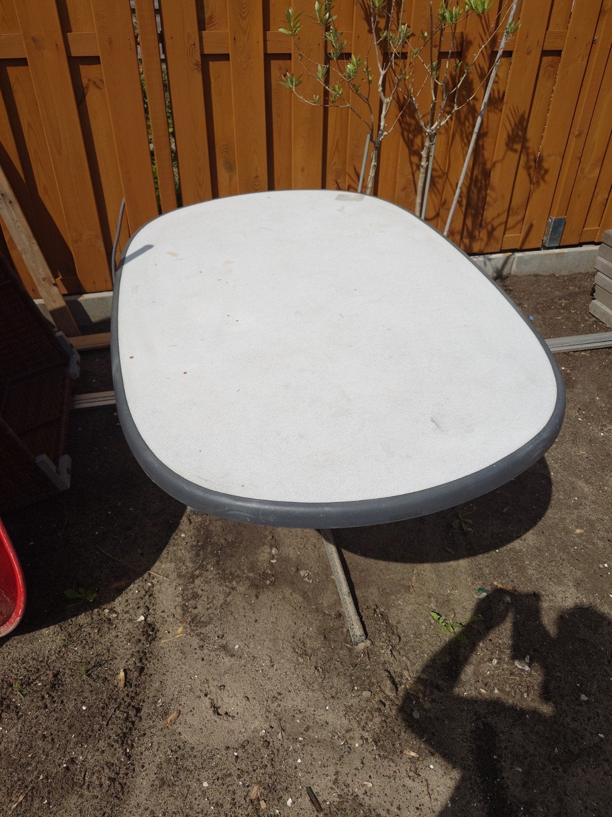 Ovale tuintafel - Gebruikt, Ophalen, Gebruikt, Ovaal, Metaal