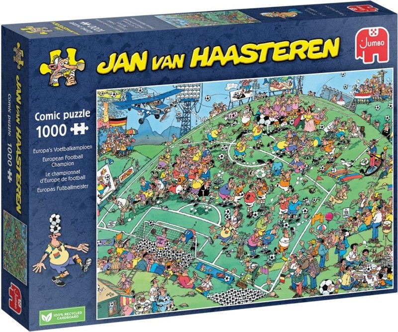 Jan van Haasteren - EK-Voetbal Special - 1000 stukjes, Ophalen of Verzenden, 500 t/m 1500 stukjes, Nieuw, Legpuzzel