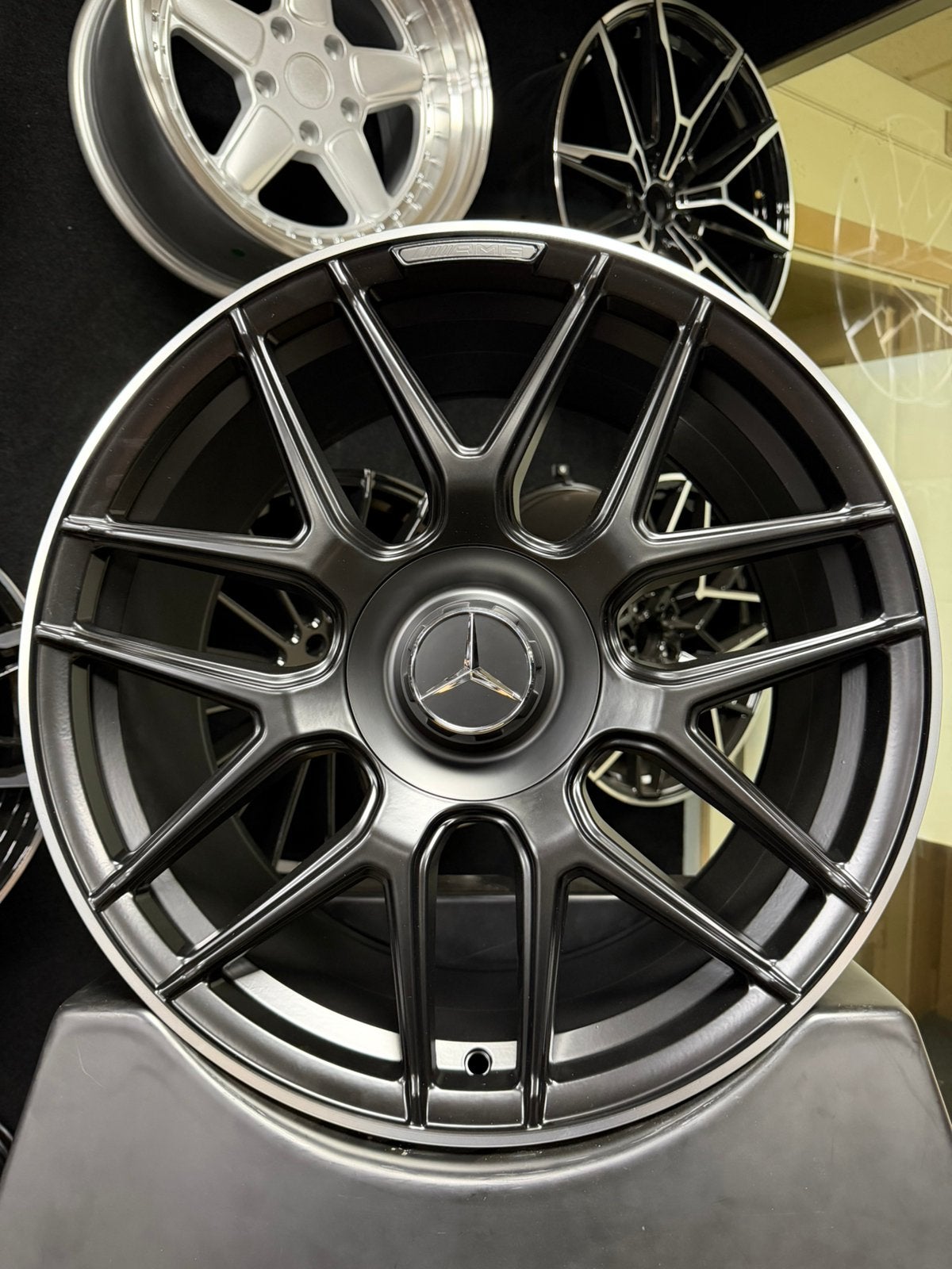 19 inch velgen voor Mercedes AMG 63 look 5x112 breedset C E, 19 inch, Velg(en), Nieuw, Ophalen of Verzenden