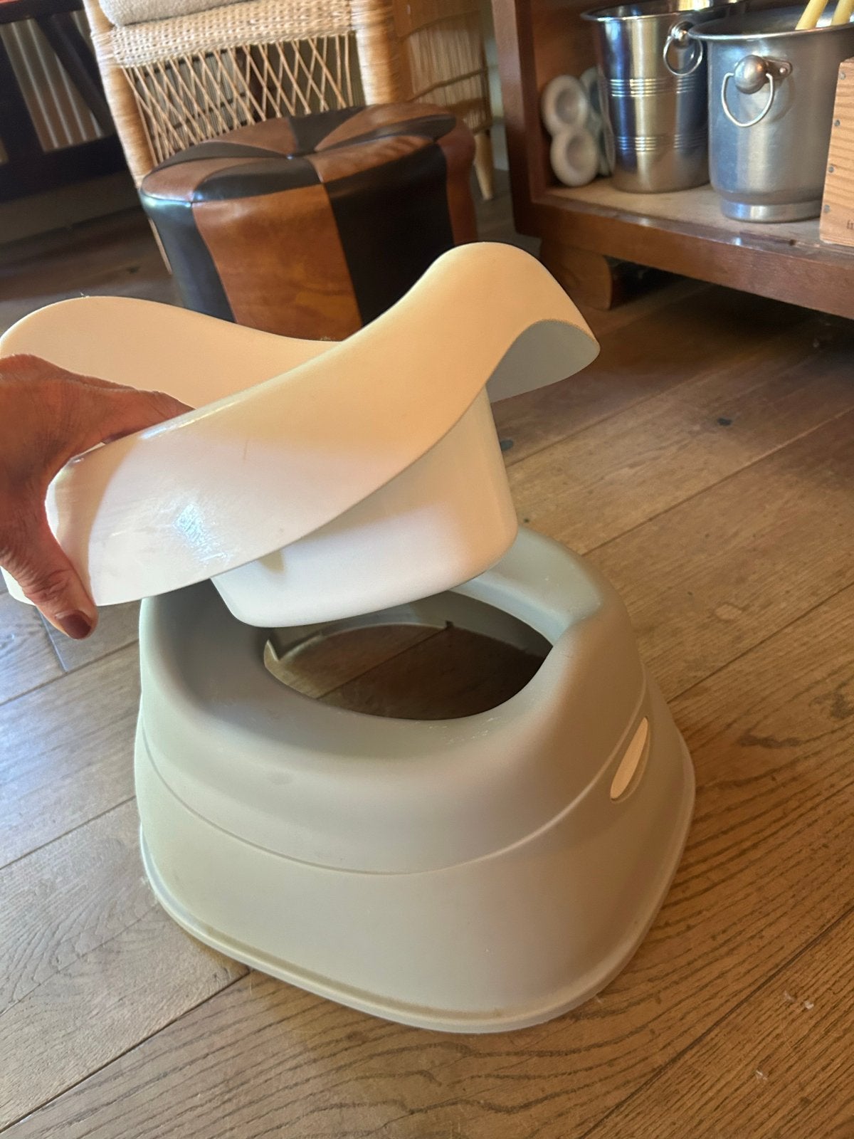 BabyPotje, fyn wat groter formaat met uitneembare binnenkant, Kinderen en Baby's, Badjes en Verzorging, Overige merken, Overige typen