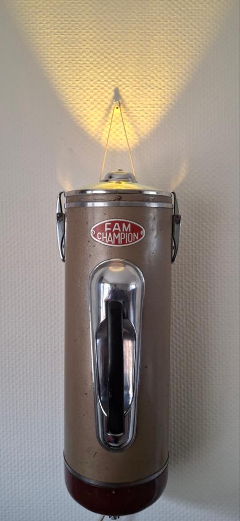 Stofzuiger upcycling lamp retro, Ophalen of Verzenden