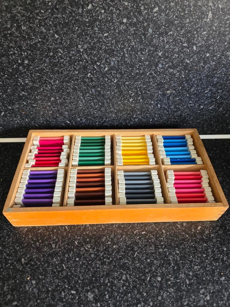 Antroposofisch Montessori Speelgoed - Kleurenset, Ophalen of Verzenden, Zo goed als nieuw, Ontdekken