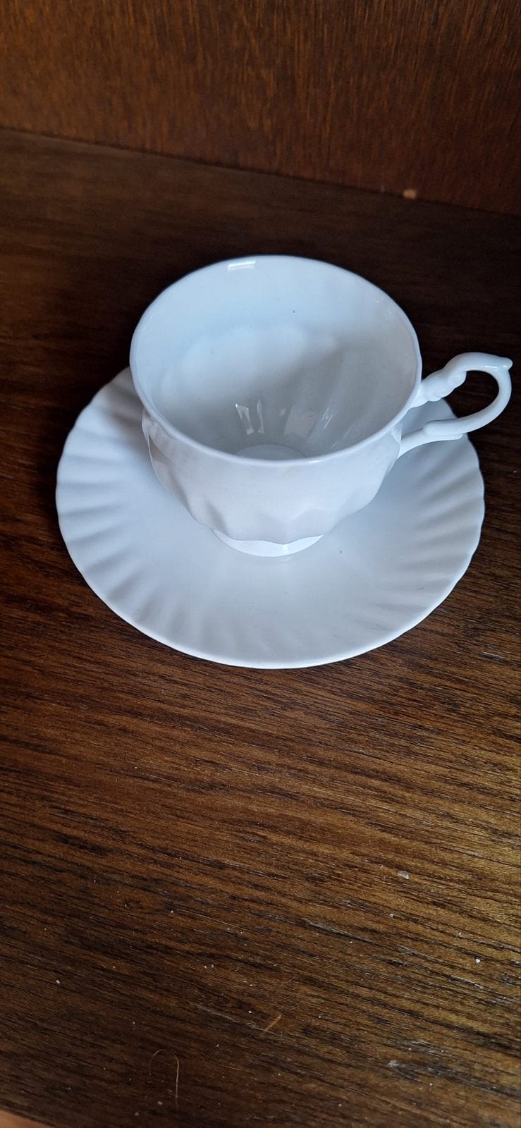 Queen's Rosina China Co. Ltd. Theekop en schotel, Ophalen of Verzenden