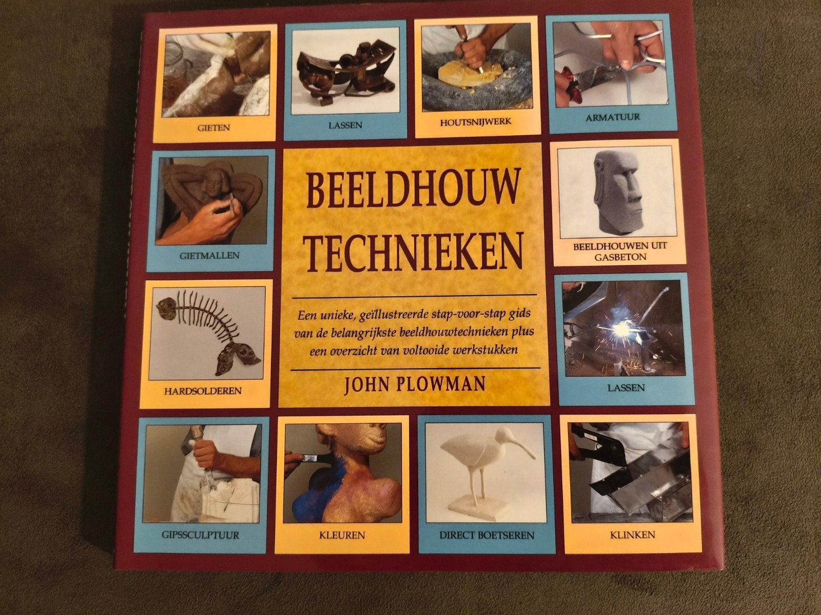 Beeldhouw Technieken - John Plowman (176 blz.), Ophalen of Verzenden, Gelezen, Beeldhouwkunst, John Plowman