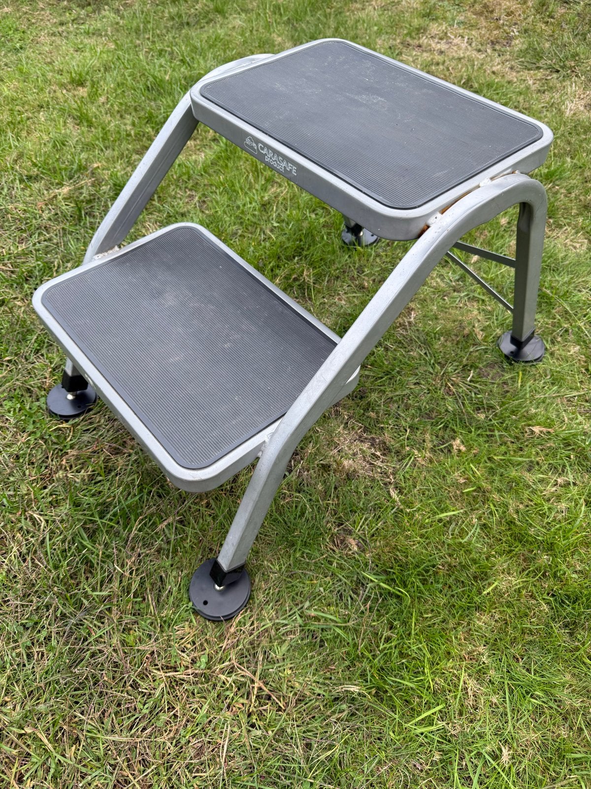 Carasafe caravan opstapje / trapje met instelbare voetjes, Caravans en Kamperen, Ophalen, Gebruikt