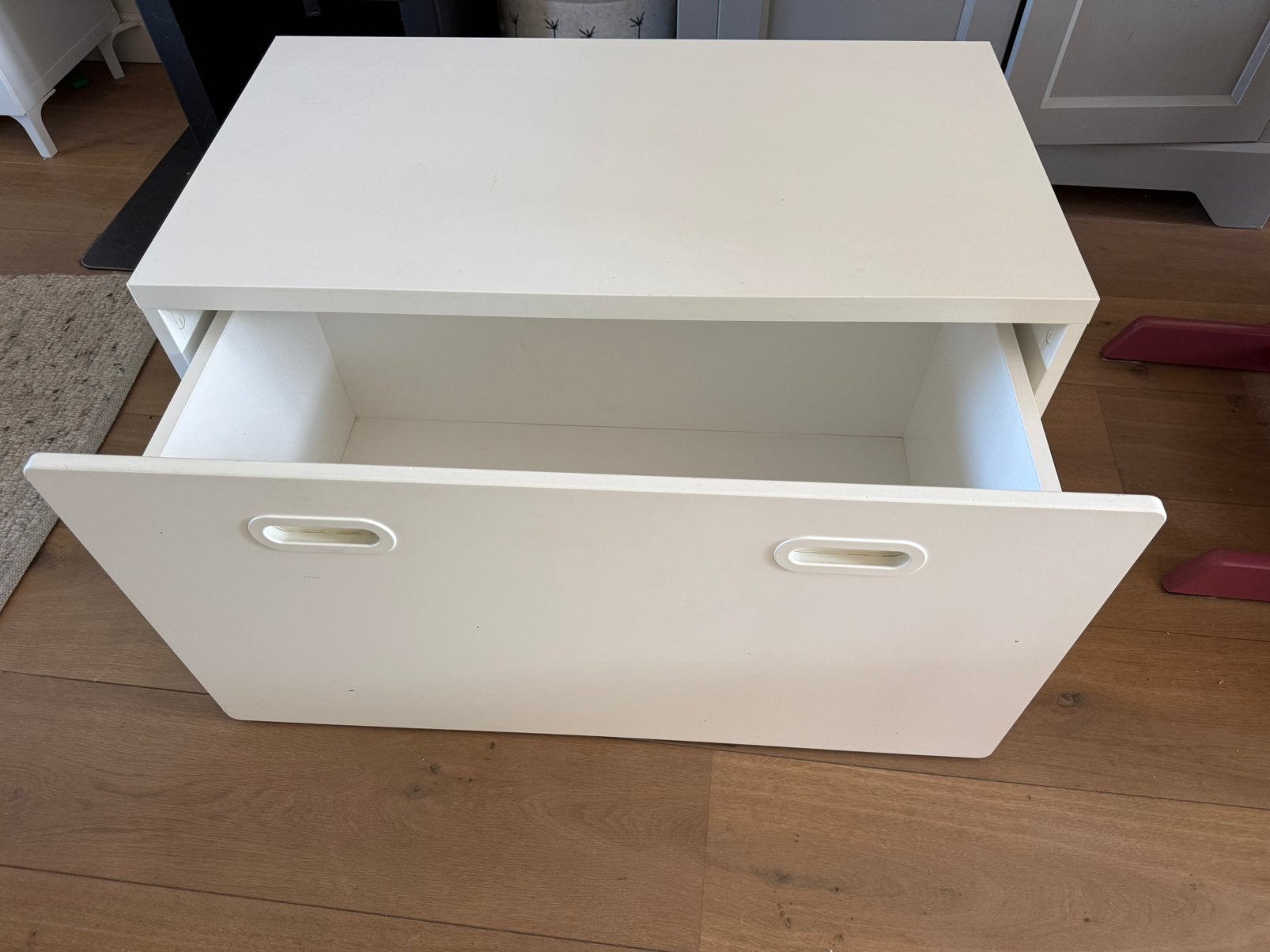 Bureau met lade van de ikea, Ophalen, Gebruikt