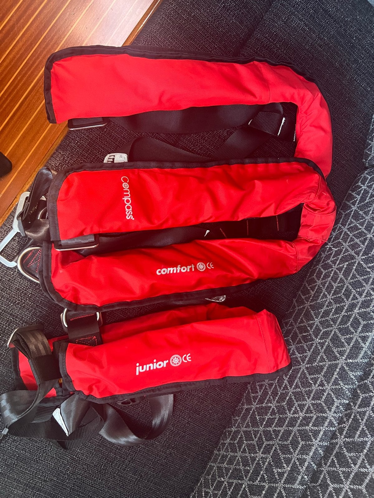 Reddingsvesten: Compass, Besto, Secumar (diverse maten), Watersport en Boten, Ophalen, Gebruikt, Overige typen