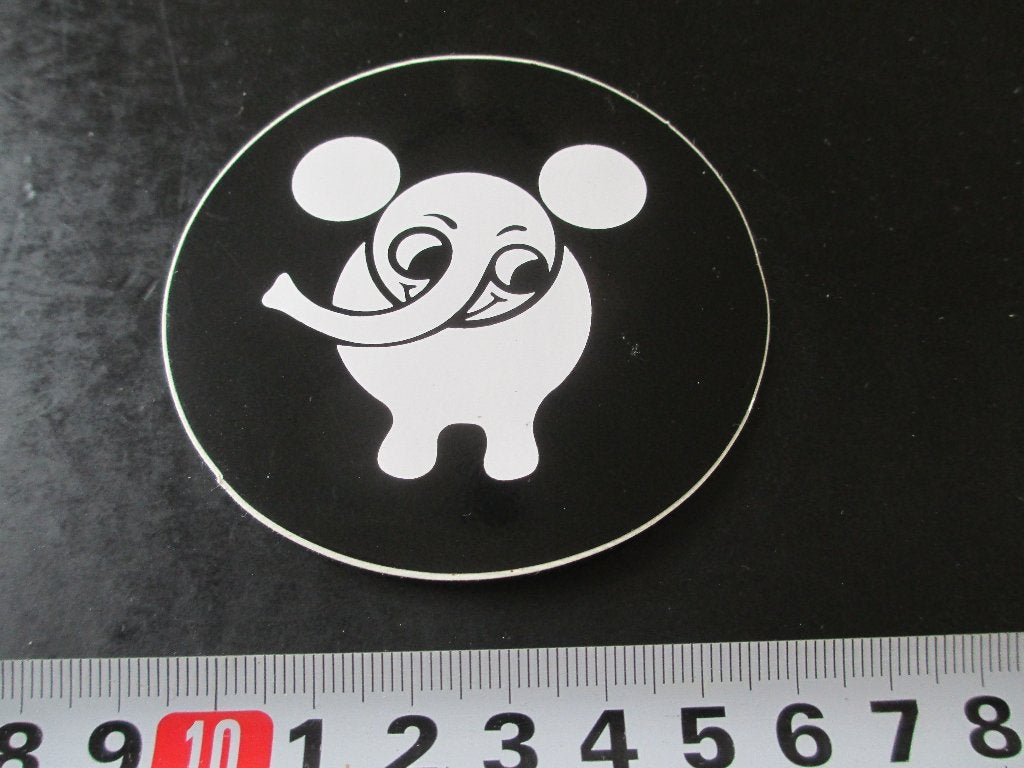 sticker AUTOFOOD logo olifant, Ophalen, Zo goed als nieuw
