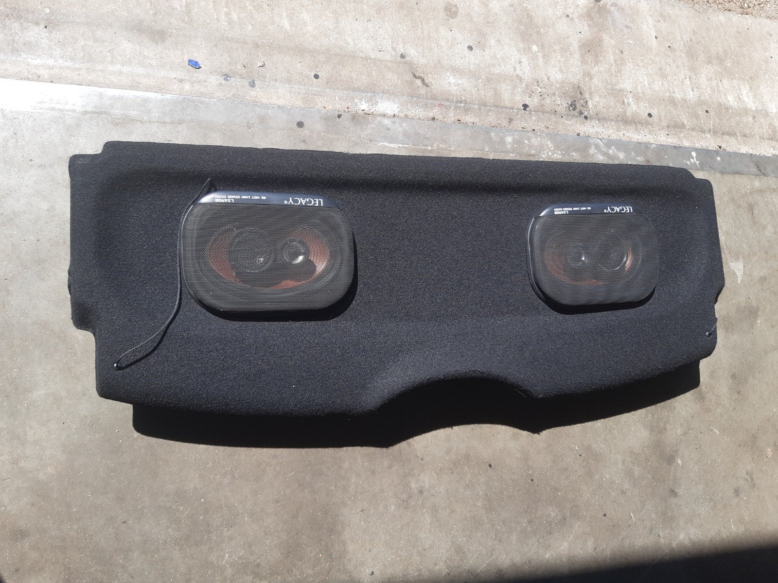PEUGEOT 206 HOEDENPLANK MET LEGACY SPEAKERS 100 WATT IZGST, Ophalen of Verzenden, Gebruikt