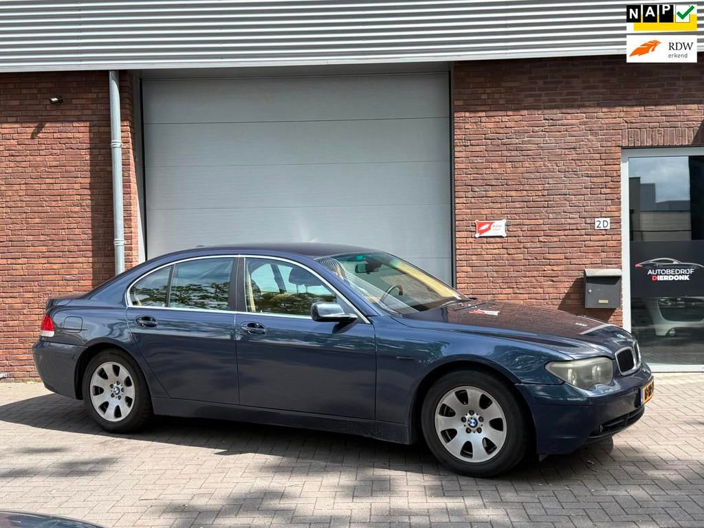 BMW 7-serie 745i Executive|NIEUWE APK|RIJDT PERFECT, Auto's, BMW, Automaat, Achterwielaandrijving, Gebruikt, Blauw
