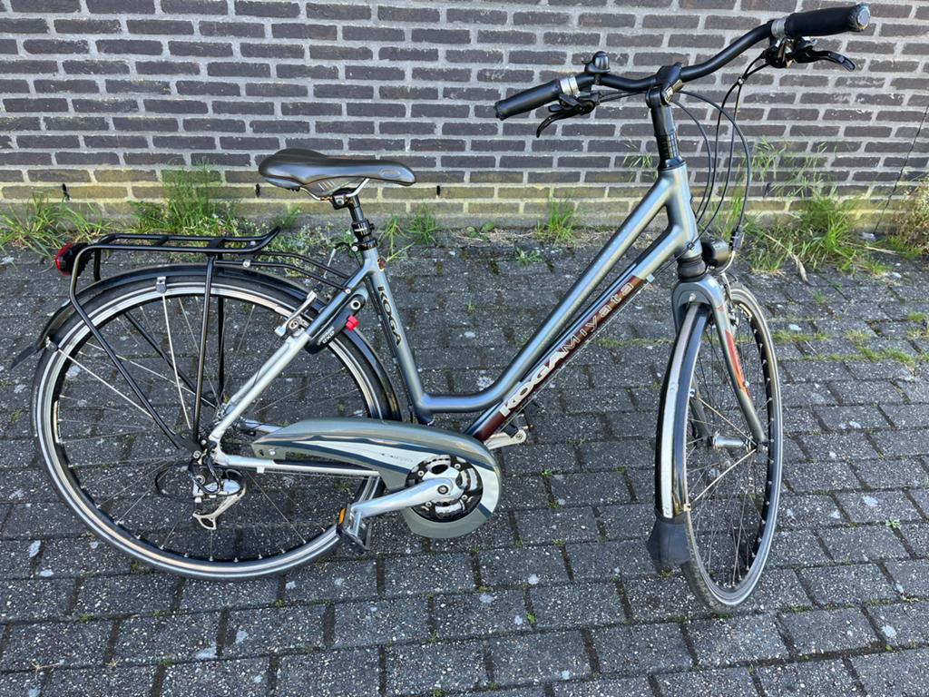Nette Koga Miyata damesfiets,, Fietsen en Brommers, Gebruikt, Velgrem, Versnellingen, 50 tot 53 cm