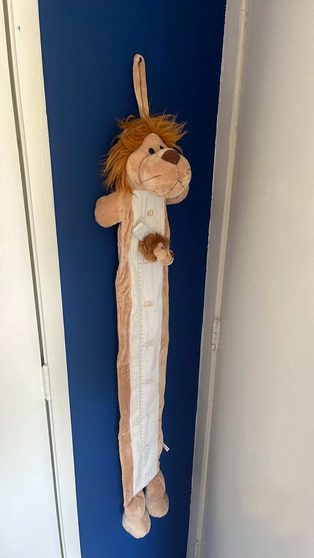 Meetlat leeuw zacht, Ophalen, Zo goed als nieuw, Wanddecoratie