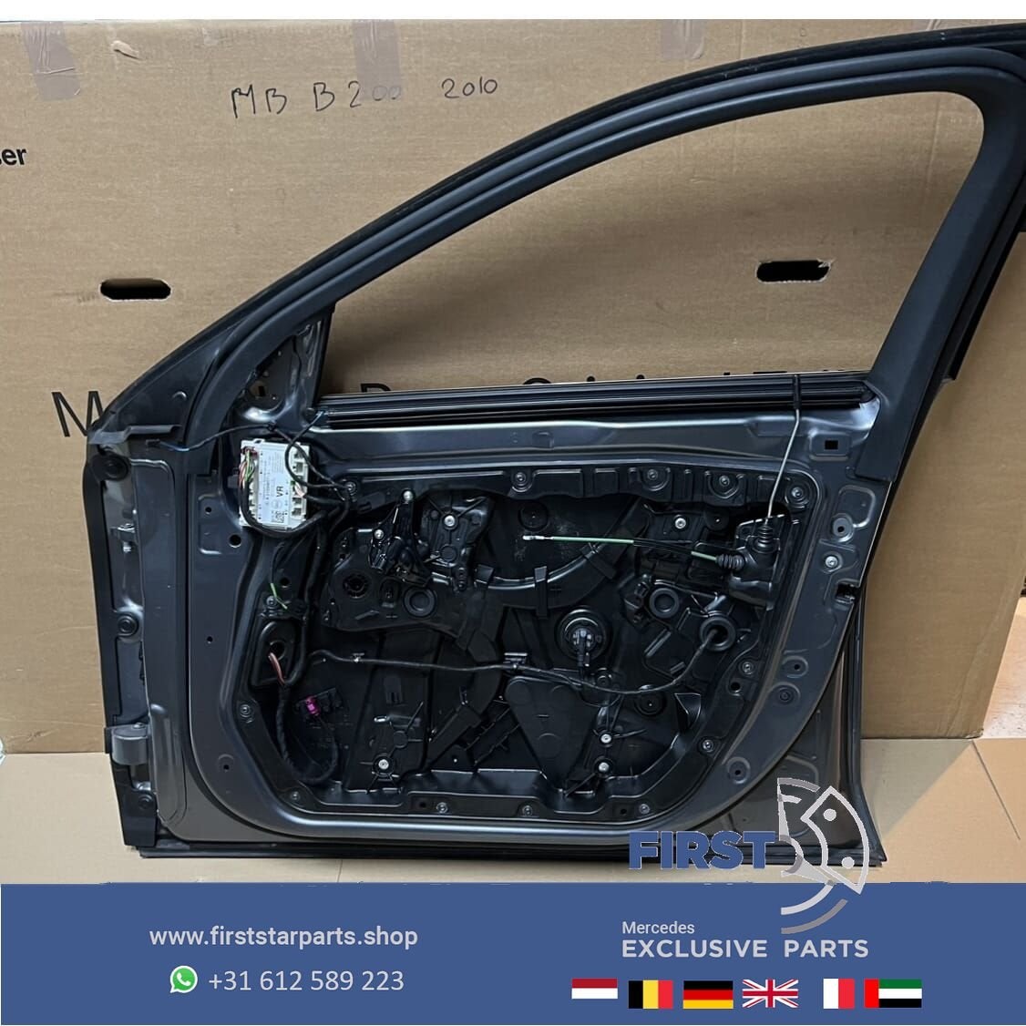 W213 E Klasse deur portier compleet RECHTSVOOR Mercedes E Kl, Gebruikt, -, Deur, Ophalen of Verzenden