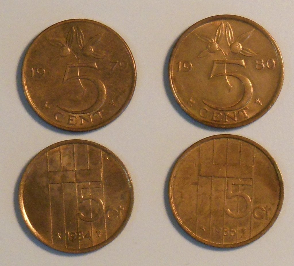 4x STUIVERS + 6x DUBBELTJES. In goede staat. Muntgeld NL., Verzenden, Koningin Juliana, 5 cent, Losse munt