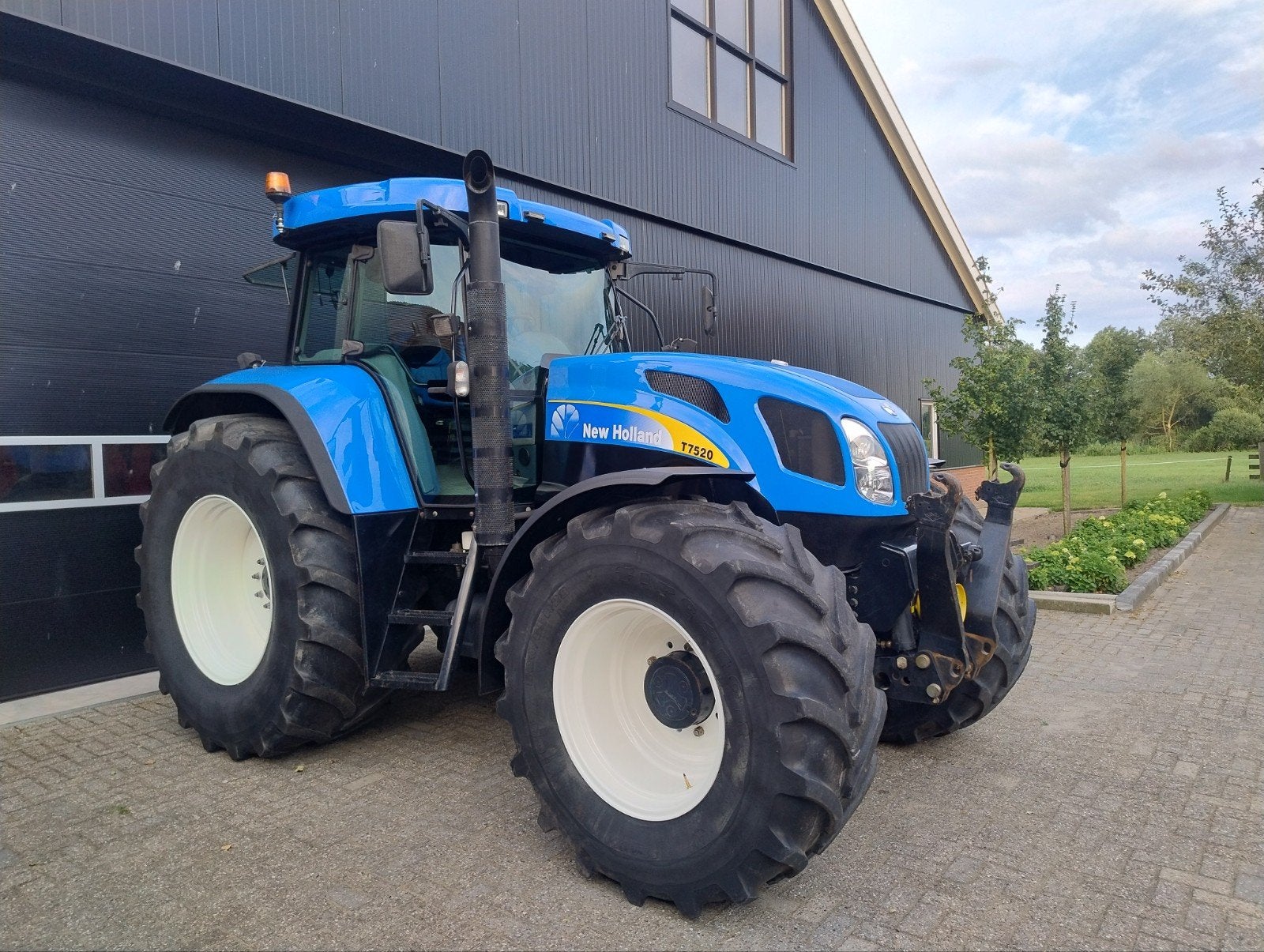 New Holland T7520 4180 uur + NH T7540 + Case CVX 1190 nw adv, Gebruikt, Case IH, Ophalen of Verzenden, Meer dan 160 Pk