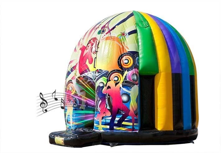Het ultieme disco springkussen voor elk feestje: per weekend, Ophalen, Zo goed als nieuw