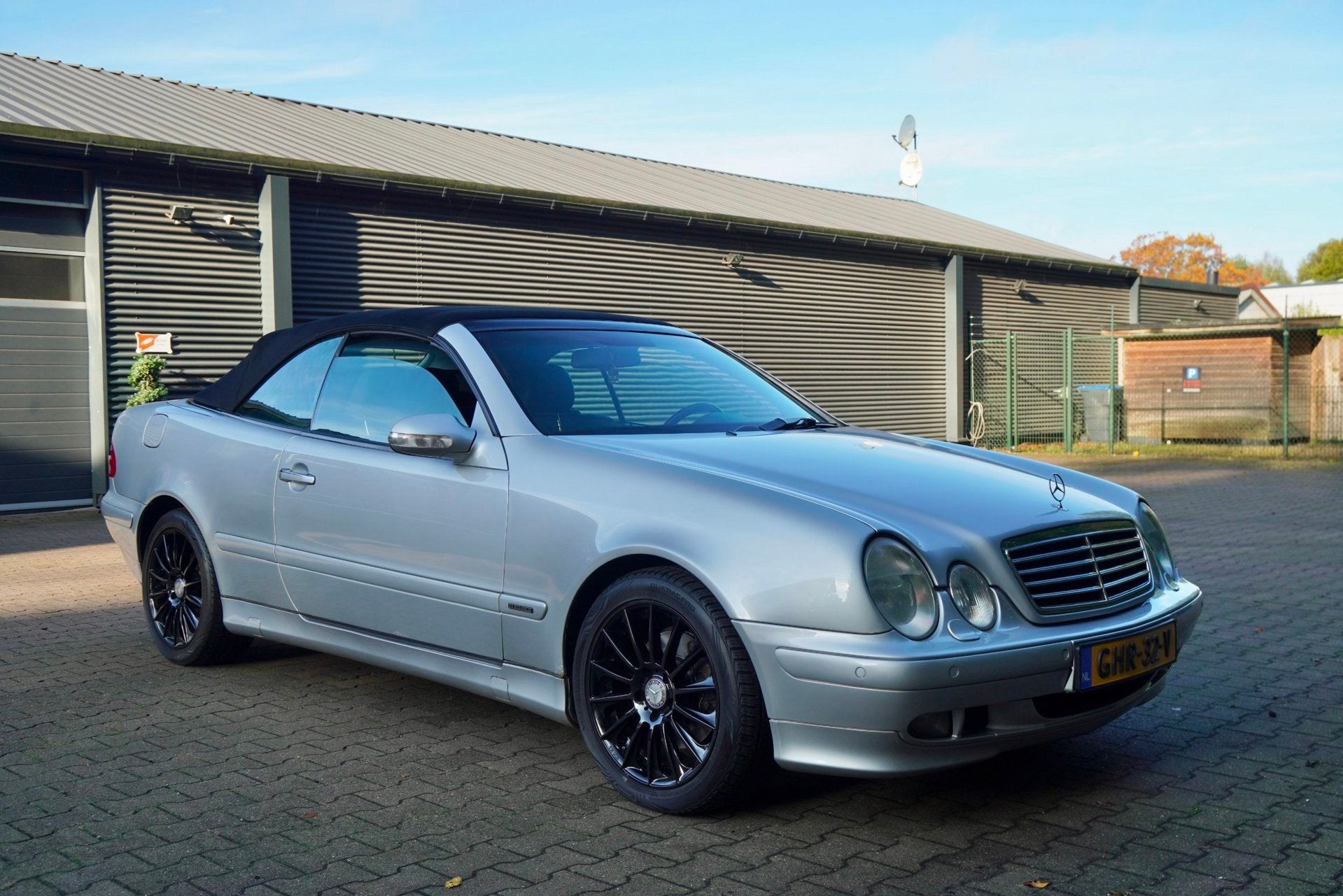 Mercedes-Benz CLK-klasse Cabrio 230 K AUT XENON LEDER PDC V/, Auto's, Automaat, Achterwielaandrijving, Gebruikt, Zwart