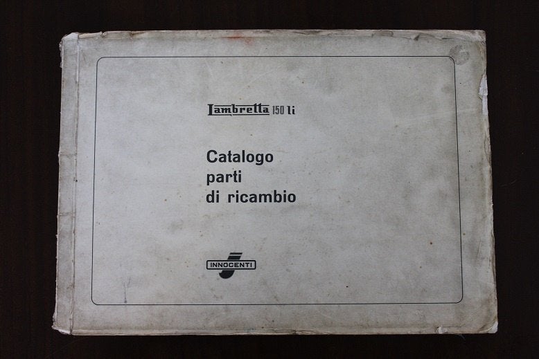 Lambretta 150Li 1958  scooter catalogo parti di ricambio, Ophalen of Verzenden, Overige merken