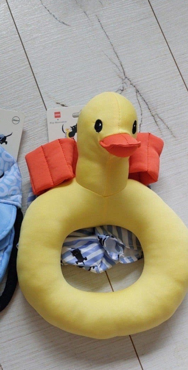 Takkie Knuffel Eend Zwemband, Kinderen en Baby's, Overige merken, Ophalen of Verzenden, Zo goed als nieuw, Middelgroot (20 tot 80 cm)