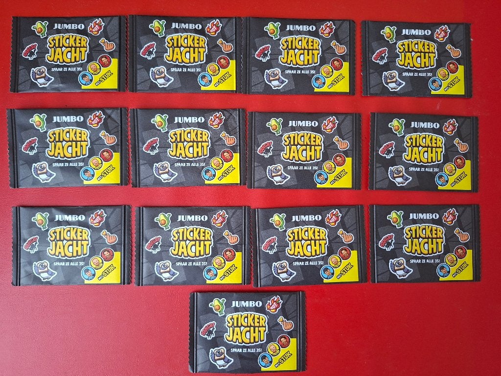 Jumbo Stickerjacht Stickers, Jumbo, Ophalen of Verzenden