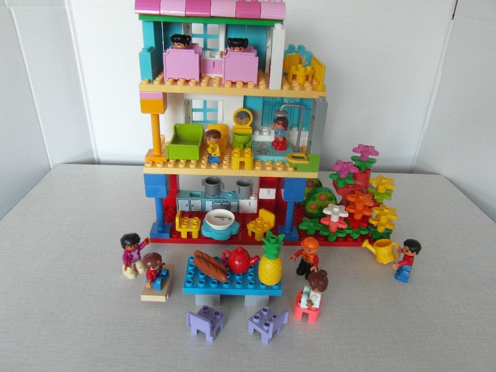 Duplo Woonhuis, Ophalen of Verzenden, Zo goed als nieuw, Complete set, Duplo