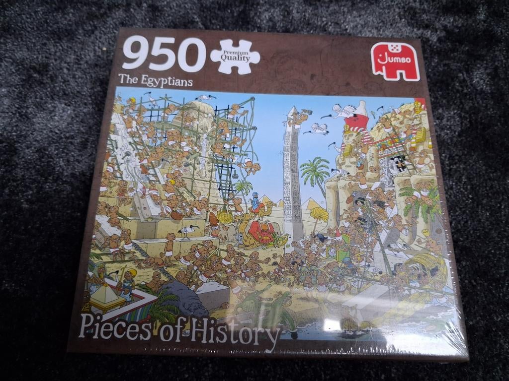 Jumbo puzzel De Egyptenaren - 950 Stukjes NIEUW!, Hobby en Vrije tijd, Denksport en Puzzels, Ophalen of Verzenden, 500 t/m 1500 stukjes