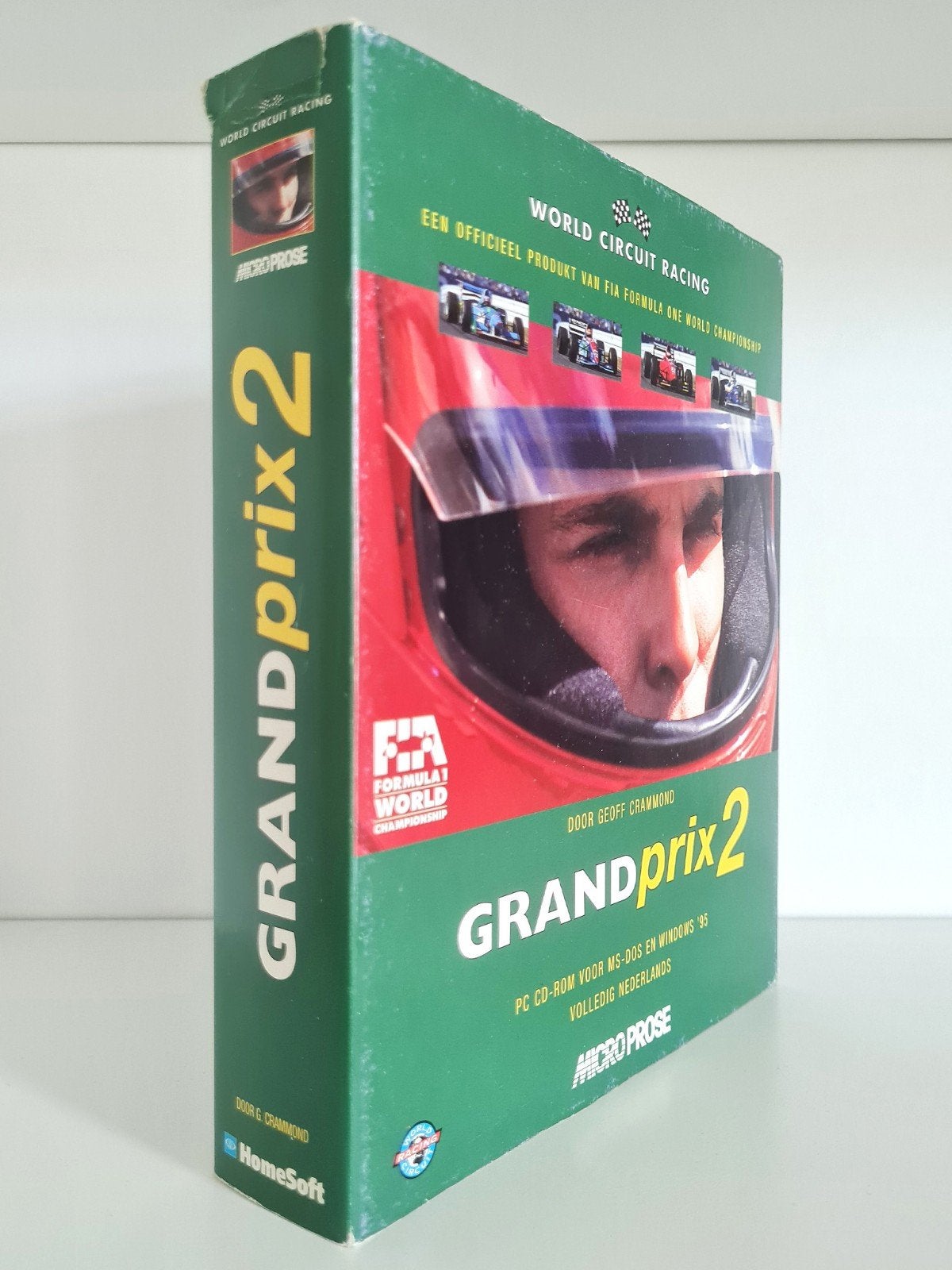 Grand Prix 2 - PC Big Box + uitbreiding cd, 1 speler, Racen en Vliegen, Eén computer, Ophalen of Verzenden