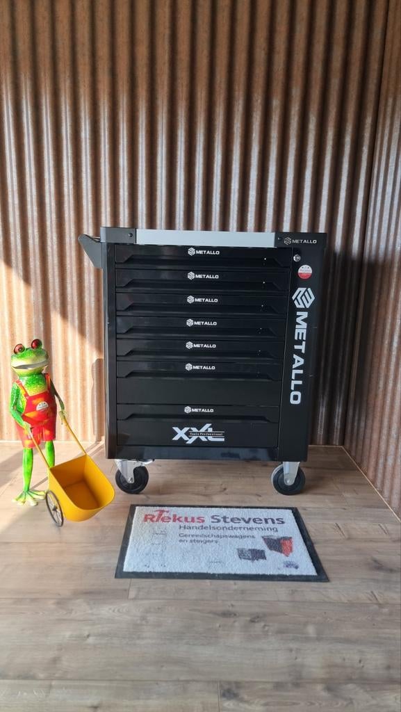 Metallo gereedschapwagen 7 laden vol gereedschap, Ophalen, Nieuw