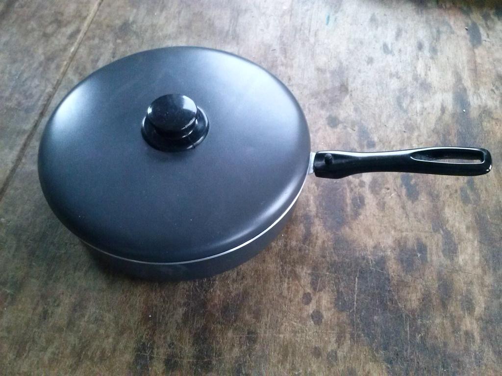 stoompan om boven pan met water eten te stomen, Ophalen of Verzenden, Gebruikt, Aluminium, Overige typen