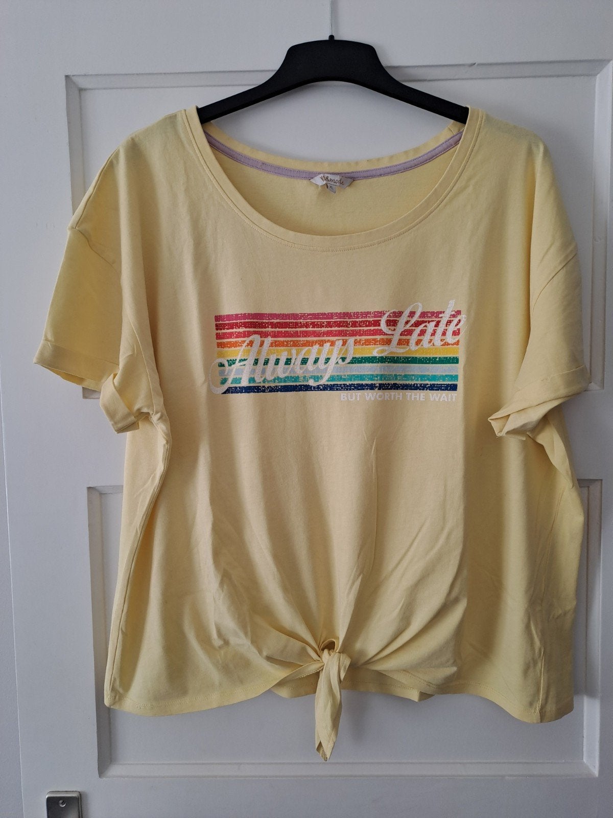 Leuk zomers shirt maat XL MS mode, Geel, Nieuw, MS Mode, Shirt of Top