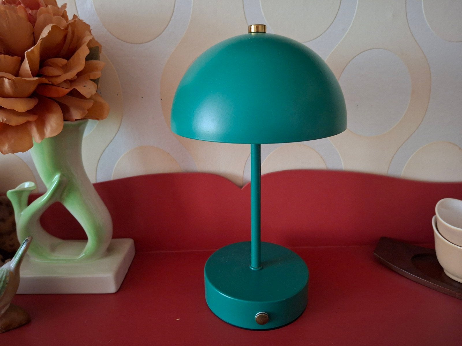 Groene ledlamp Xenos, Ophalen, Draadloos