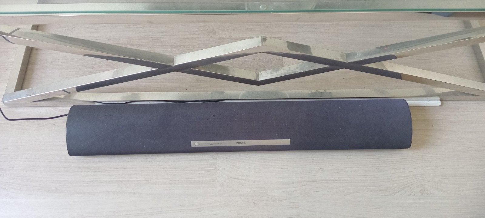 philips soundbar donkerblauw, Ophalen, Zo goed als nieuw, Universeel, Mediaspeler