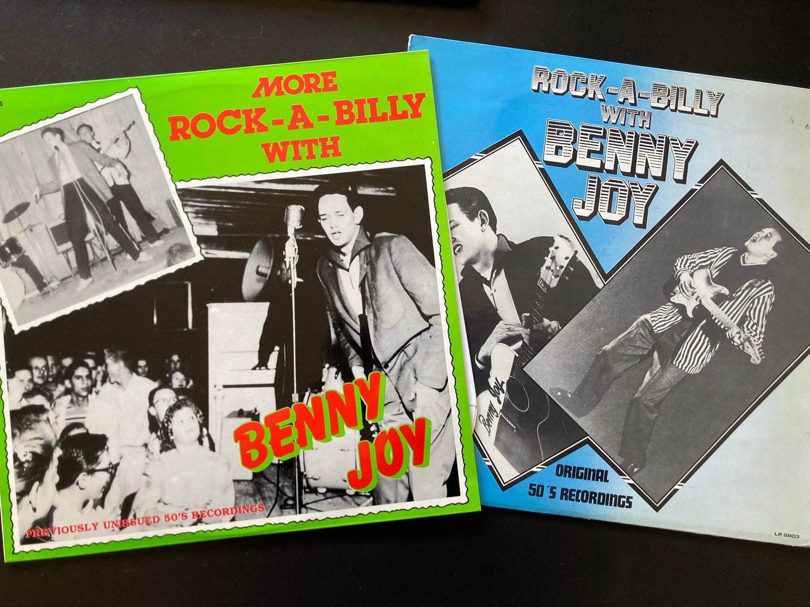 Rockabilly with Benny Joy. 2 volumes psychobilly Cramps, Ophalen of Verzenden, Gebruikt, 12 inch, LP